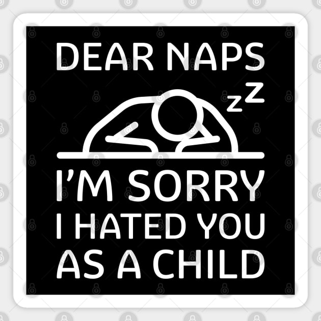 Dear Naps Magnet by LuckyFoxDesigns